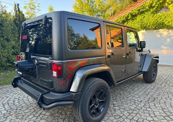 Jeep Wrangler cena 132000 przebieg: 160251, rok produkcji 2016 z Piaski małe 562